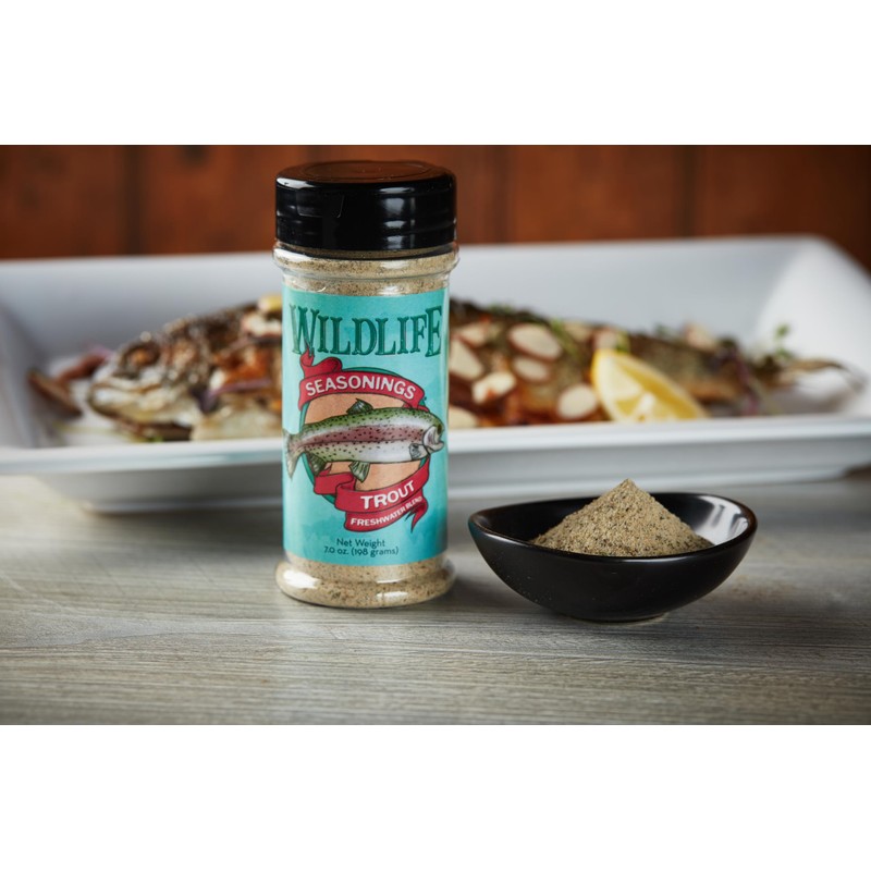 Wildlife Seasonings Trout Freshwater Blend – Premium Dry Rub &