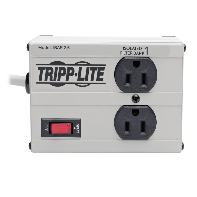 Tripp Lite ISOBAR2-6 Isobar 2 Outlet Heavy Duty Power Strip