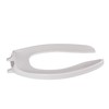 Centoco Elongated Toilet Seat, Open Front No Cover, Heavy Duty