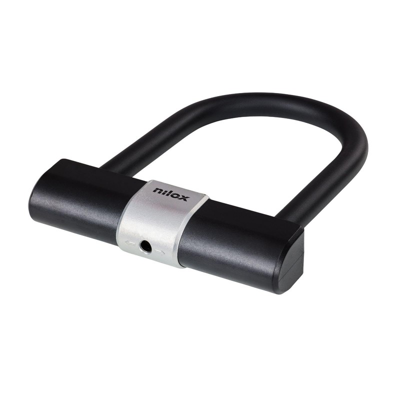 Nilox U-Shape Bicycle Chain, Anti-Theft and Anti-Theft, High Quality Cable,