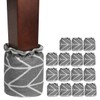 WarmHut Chair Leg Socks, 16pcs Table Furniture Leg Feet Tips