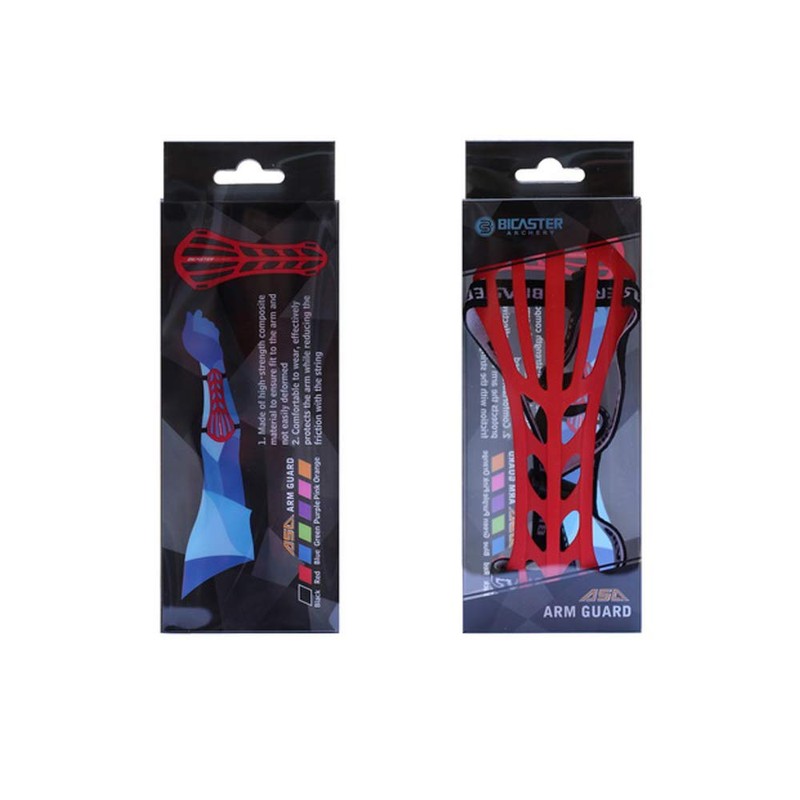 BICASTER Archery Arm Guards - 1pc (Black)