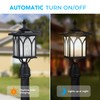 Kemeco ST4328Q-A Solar Post Light Outdoor Cast Aluminum Exterior LED