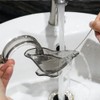 AUAUY Manual Lemon Squeezer, Acrylic Manual Lemon Slice Squeezer, Bird