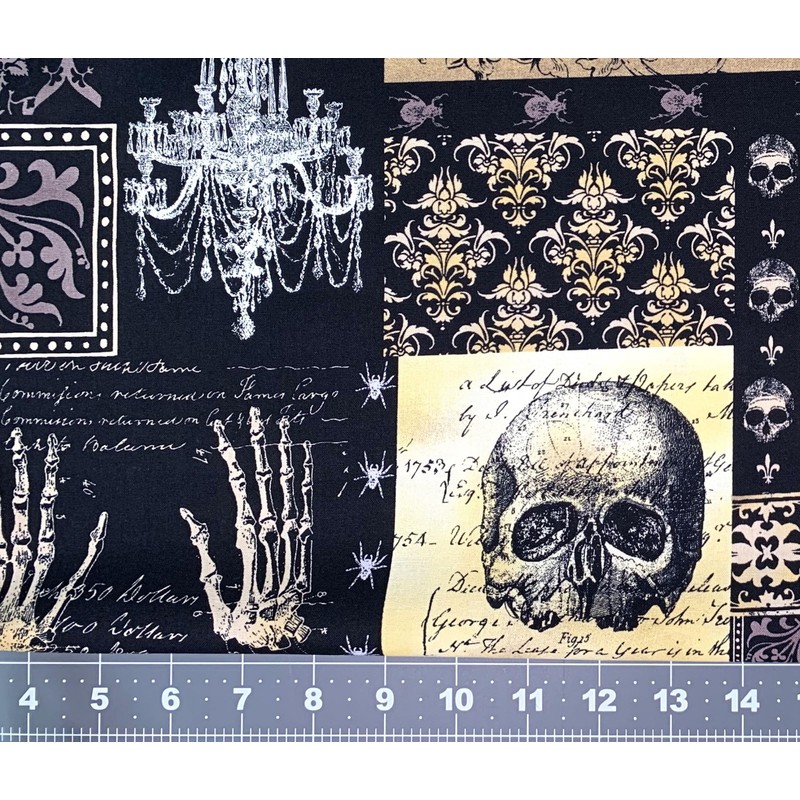 Nevermore Collage Michael Miller Fabric - Yard (Yard)