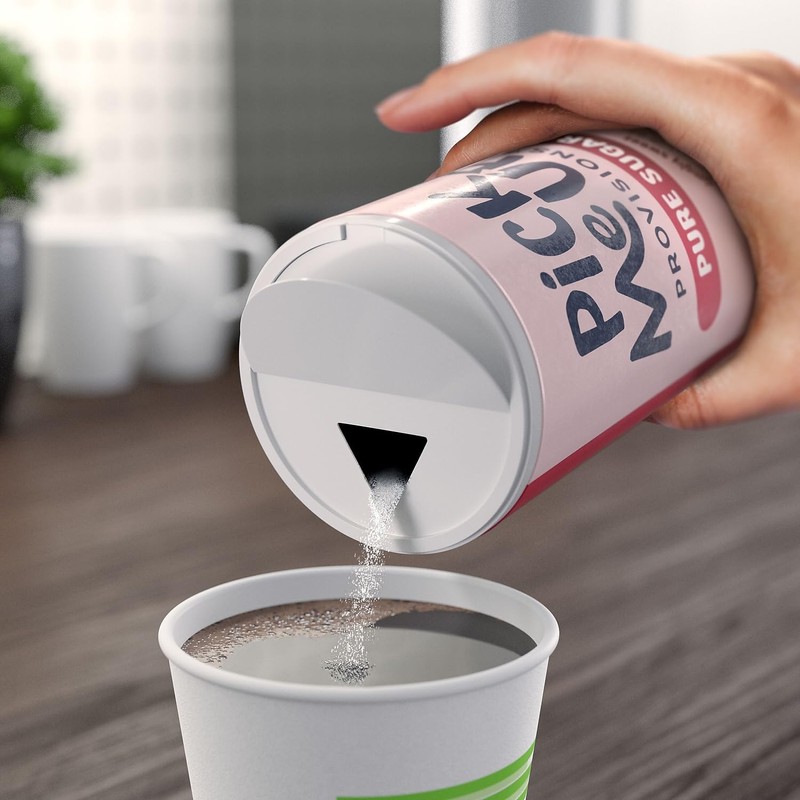 Pick Me Up Provisions 100% Pure Cane Sugar, Easy Pour