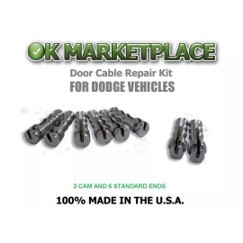 VanGO Dodge Dakota Pickup Truck/Dakota Truck Cable Repair Kit (Suicide Door) #DAK2B6A