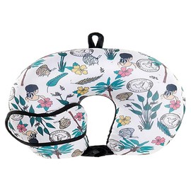 Home Decor Cervical Dkd Travel Pillow (30 x 30 x 10 cm) (Pack of 2)