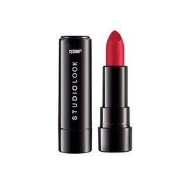 CYZONE - Studio Look Lip Balm Velvet Color Deep Red 4g, Tecnología Power Velvet, Labial Mate, No Reseca, Duración 24 Horas, Acabado Arteciopelado,... 