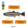 3D Pulse Tail Trout RTF 6" Ghost Trout (Ghost Trout)
