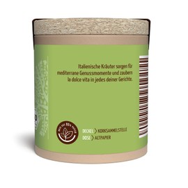 Achterhof Italian Herbs Organic 20 g | With Oregano, Rosemary, Basil | Ruled and Dried | Organic Quality | Ideal for Salads, Sauces and Mediterranean Dishes