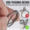 KeyUnity Titanium Alloy Key Ring, Men's, Key Ring, Hanging Link,