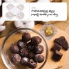 50 PCS Chocolate Candy Cups, Paper Truffle Cups Flower Truffle