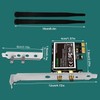 Wireless N 600Mbps PCIe WiFi Adapter - Dual-Band 2.4GHz (300Mbps)