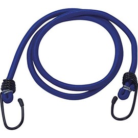 Trusco TBC-890-B Bungee Cord, 0.3 inches (8 mm) x 35.4 inches (900 mm), Blue