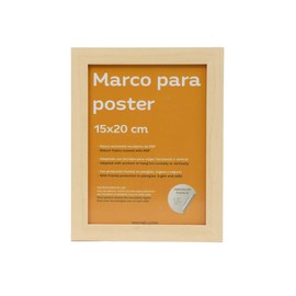 Nacnic Robust Classic photo frame to protect and display photos, diplomas, billboards, posters, pictures... Frames in different sizes and colours. Wood, size 15x20 cm