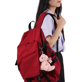 Apricot Lamb Cute Toys pink dragon Stuffed Animal Soft Keychain for Kids Bag, Purse, Backpack, Handbag