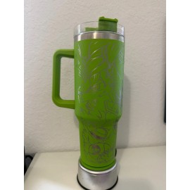 40oz Insulated Tumbler Laser Engraved Dragon Ball Z Broly