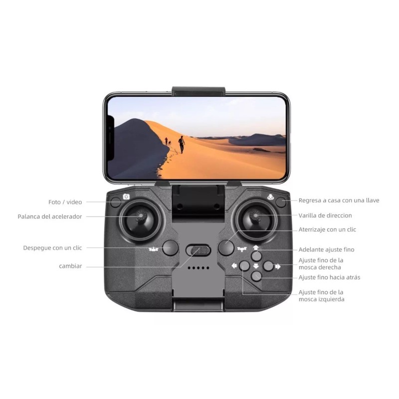 RC Drone Ky907 Pro Mini Detección De Obstáculos Control Altitud