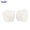 sourcing map Rubber Tapered Plug 62mm to 75mm Solid Test