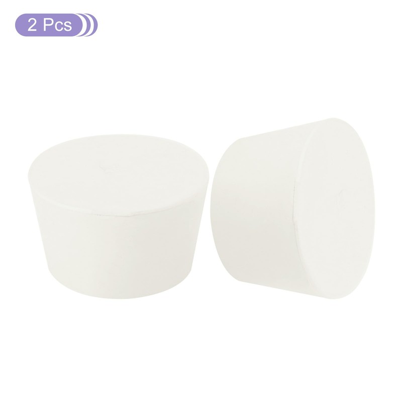 sourcing map Rubber Tapered Plug 62mm to 75mm Solid Test