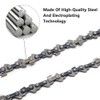 KtbeYTi 3 Piece Mini Chainsaw 8 Inch 45TG Chain Replacement