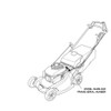 Genuine OEM Honda (HRR2162TDA) (HRR2162TKA) (HRR2163TDA) (HRR2164TDA) Walk-Behind Lawn Mower