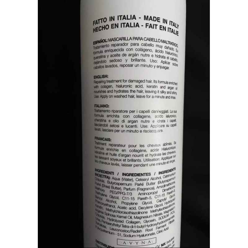 AVYNA 3pc blunde - Shampoo, Maschera, & Ricostruttore Ialuronico 1