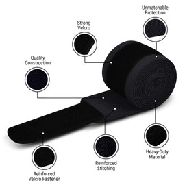 DMoose Knee Support Wraps, Knee Compression Sleeves Women and Men, Knee Compression Sleeve Women, Knee Strap for Football, Volleyball, Jogging, Basketball, and Soccer – Black (Pair)