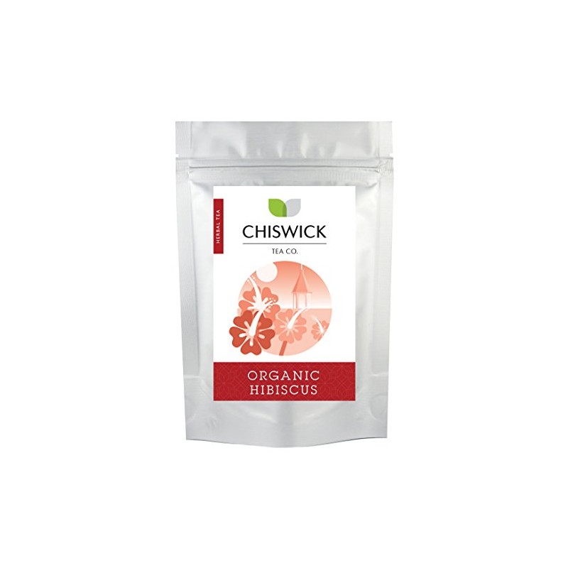 Organic Hibiscus Flowers Premium Loose Leaf Herbal Tea - Chiswick