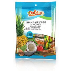 Dulzura Borincana Sesame Seeds with Honey & Almonds 6 oz [170 g]
