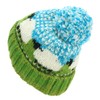 LOUDelephant Sheep Knitted Wool Hat, Green, Sky Blue, Unit size