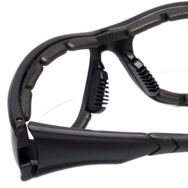 Calabria 23BF Sportster BiFocal Reading Safety Glasses +3.00 Clear Men Women UV Protection Wind Debris Anti Fog Shatterproof