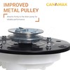 Canamax 21001906 Washer Drain Pump with Pulley - Compatible with