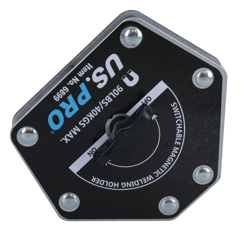 AB Tools 90lb Switchable On Off Magnetic Magnet Welding Holder