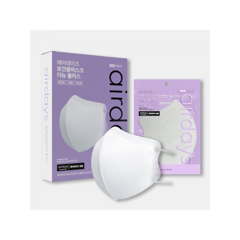 Air Days Mask KF94 Bird-beak type droplet blocking large medium