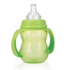Nuby ID1107GREEN Nûby - Learning Cup with 2 Attachments -