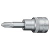 TONE Driver Bit Socket 3H-P2 Drive Angle 3/8" (+) No.