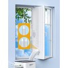 Portable AC Window Seal Kit for Casement & Crank Windows,