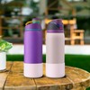 Alwenid 2PCS Silicone Water Bottle Boot for Owala 32 Oz,