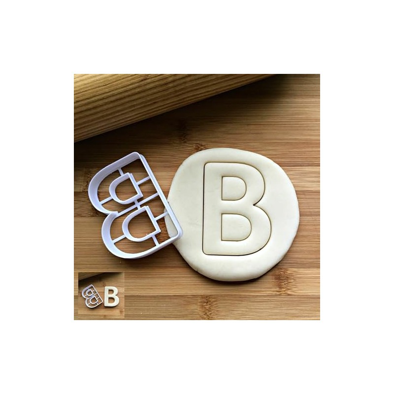 Sweet Prints Inc Letter B Cookie Cutter - Dishwasher Safe