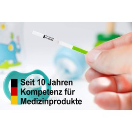 One+Step Ovulationstest mit optimaler Sensitivität - Fruchtbarkeitstest für Frauen - Ovulationstests für Eisprung - 100 Stück