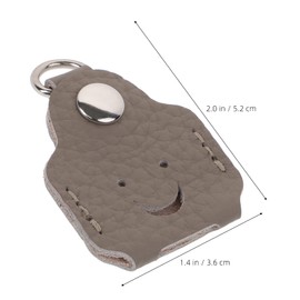 AOKWAWALIY Pack of 2 Key Cover Vintage Key Case Retro Key Case Key Covers Key Covers Key Covers for House Keys House Key Cover Key Case Leather