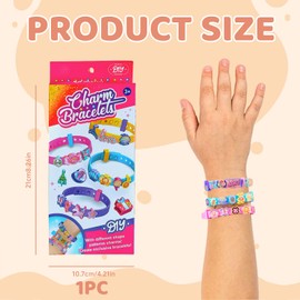 EUYKQNOI Bracelets Make Yourself Girls 5 Years Gift Ideas, Gift Girls 5 6 7 8 9 Years: Craft Set Children from 6-10 Years Children Toy from 5-8 Years Craft Girls Gifts Years Bracelet Set