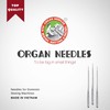 Organ Needles Anti-Glue Sewing Machine Needles Non-Stick 75/11 Size in