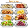 Efforias 25 X Large No6a (700ml) Aluminium Foil Food Container