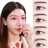 Eyebrow Drawing & Shaping 8-Piece Guide Kit RD-10963 5ea