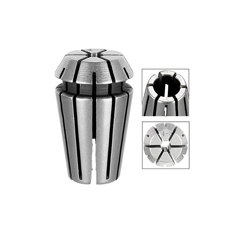 sourcing map ER16 4mm Spring Collet Chuck for CNC Engraving