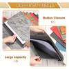 uxcell PU Leather File Folders, A4 Envelope Folder File Document
