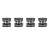 4PCS Spring Speaker Spikes Sound Dampening Feet for HiFi Amplifier/Speaker/Turntable/PlayerBlack